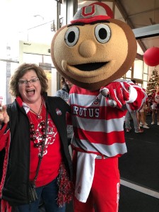 Fun with Brutus at the Big Ten Championship Party!