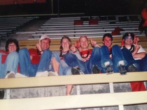 The Lepi family basks in the glory 0f the 2002 National Championship! 